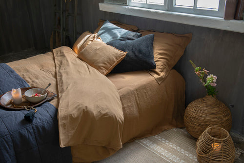 Dekbedovertrek - Cognac - Sofie