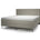 Valk at Home Hotelbed High Heels + Topmatras + Hoofdbord Brest - Grof Linnen Clay