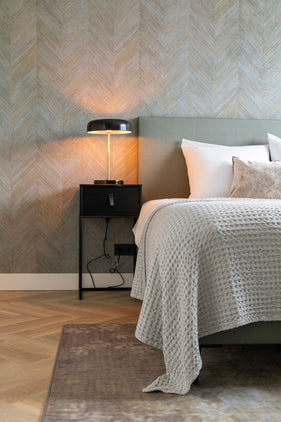 Valk at Home Hotelbed High Heels + Topmatras + Hoofdbord Brest - Velvet Taupe Hotelbed brest high heels velvet taupe
