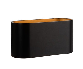 Wandlamp Xera Ovaal - Zwart Wandlamp Xera Ovaal - Zwart