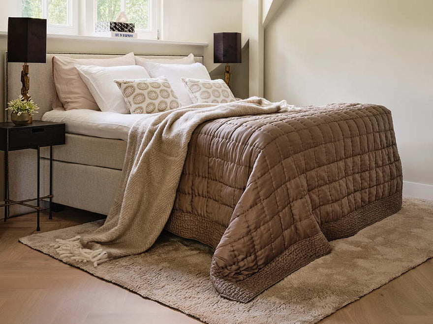 Alle details van ons Suite bed onder elkaar!