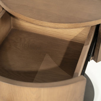 Skye nachtkastje - Lichtbruin