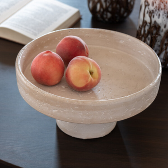 Dienblad Olina Cement Creme Small