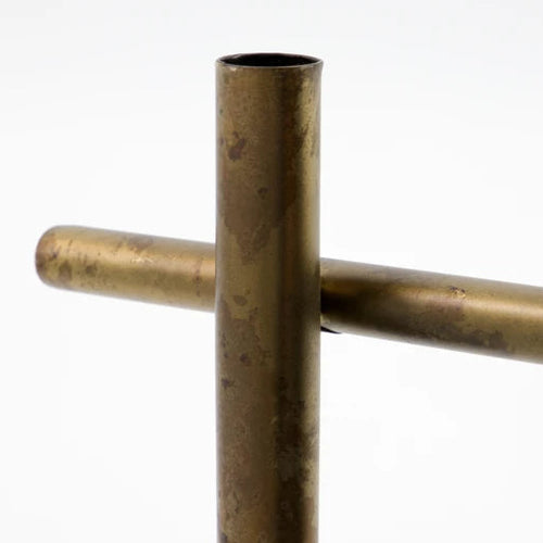 Maxi Kandelaar Antiek Messing