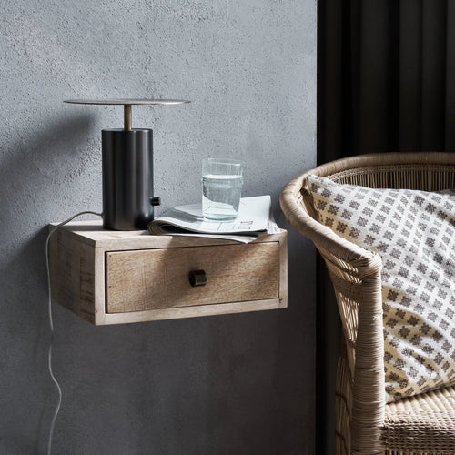 Bedsi Nachtkastje Natural Zwevend