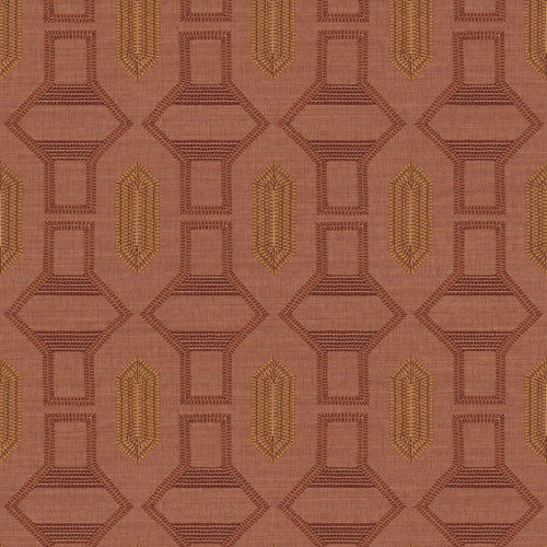 Behang Racines Terracotta/Ocre, referentie 78190712, Casamance
