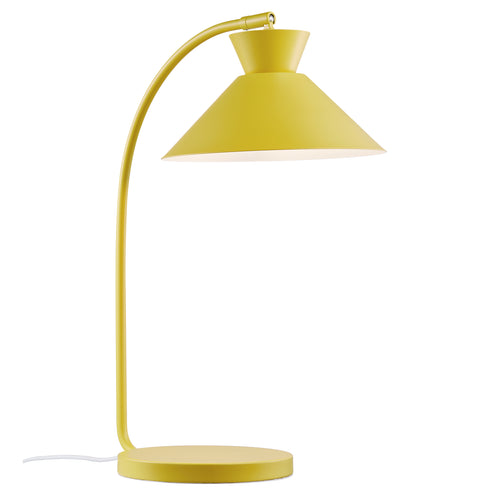 Tafellamp Dial geel