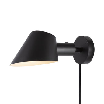 Wandlamp Stay Short zwart