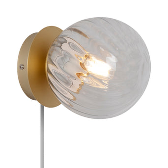 Wandlamp Chisell Brass