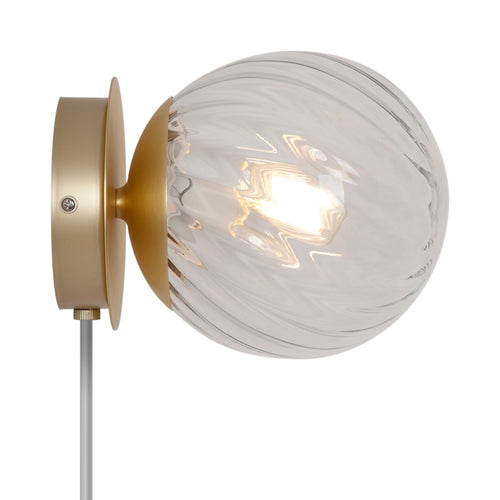 Wandlamp Chisell Brass