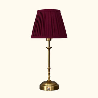 Freddie Tablelamp - Wine Red
