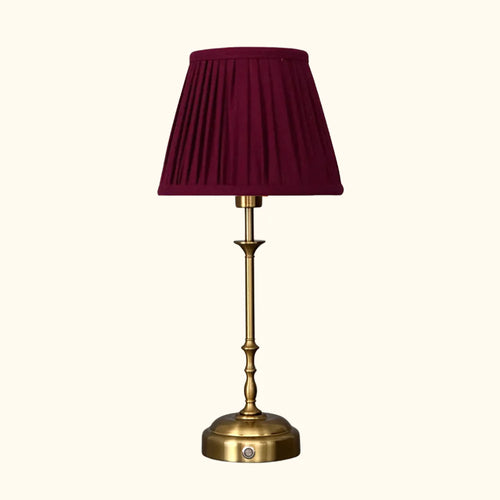Freddie Tablelamp - Wine Red
