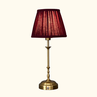Freddie oplaadbare tafellamp wine red 