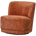 Atty Draaifauteuil Velvet Oranje