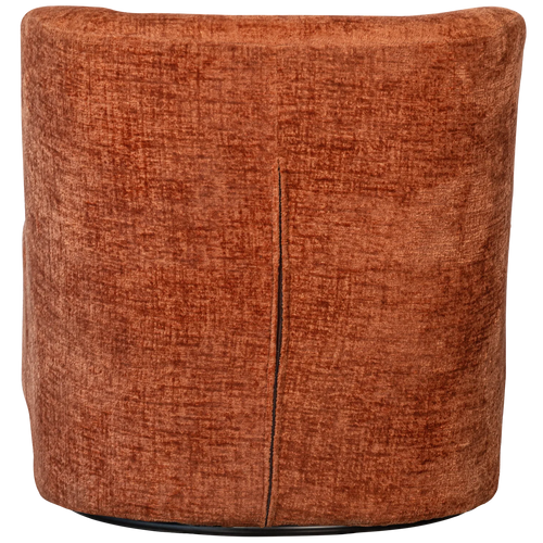 Atty Draaifauteuil Velvet Oranje