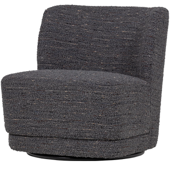 Atty Draaifauteuil Melange Grijs