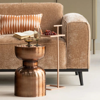 Bijzettafel Frits - Metaal Brons