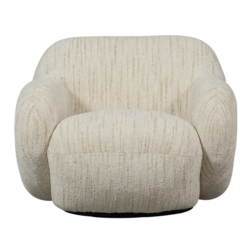 Folke Fauteuil Chenille Naturel Melange