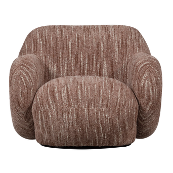Folke Fauteuil Chenille Oud Roze