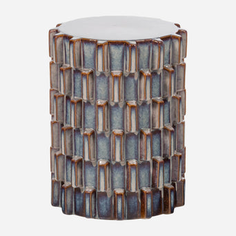 Bijzettafel Axu - Grijsblauw, Valk at Home