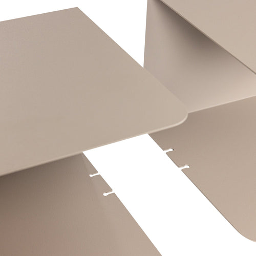 Ovia nachtkastje zand set van 2 - detail