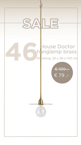 Hanglamp Brass - House Doctor