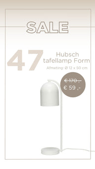 Tafellamp Form - Hubsch