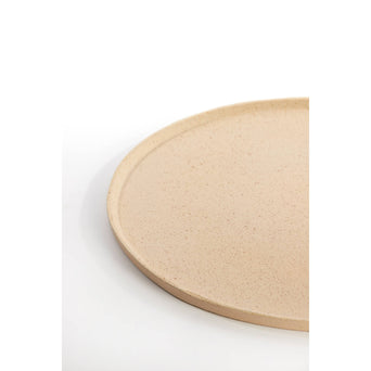 Rond dienblad Maes, Sand spotted