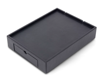 Welcome Tray met lade Zwart - Bentley