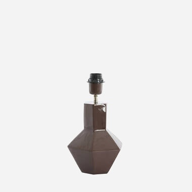 Lampvoet Calira Ø19x30 cm Donkerbruin