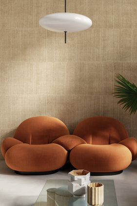 Behang Alaya Katan Silk Taupe 11507 - ARTE