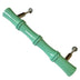 Bamboe houten greep groen - Large