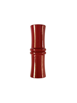 Bamboe houten greep rood - Small (Set van 2)