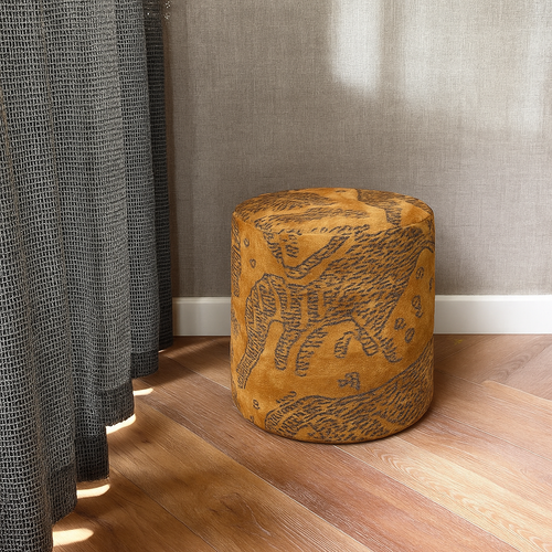 Poef Tigre Oker