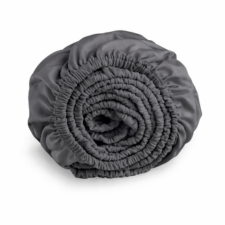 Hoeslaken Topmatras - Egyptisch Katoen Satijn - Dark Grey 400TC