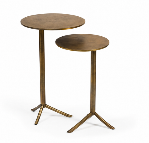 Bijzettafel powed - Antique Brass
