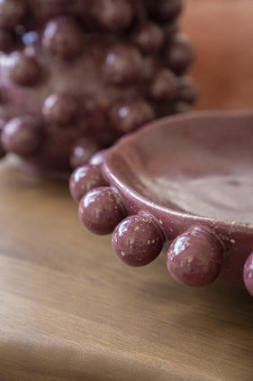 Schaal Viro - Burgundy