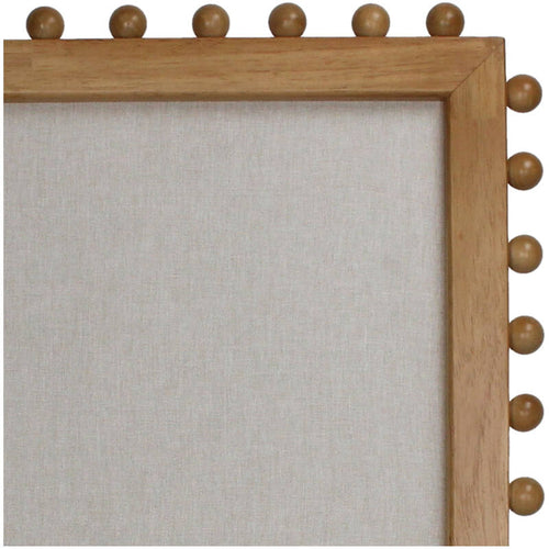 Prikbord Rubber hout