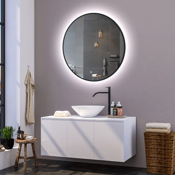 Spiegel met LED verlichting 60cm rond