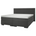 Valk at Home Hotelbed + Topmatras + Hoofdbord Petite Loft - Linnen Antraciet