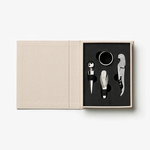 The Essentials Wine Tools Beige