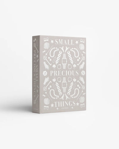Storage Box Precious Things Grey