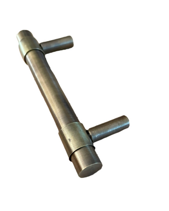 Gepatineerde messing kastgreep - Medium