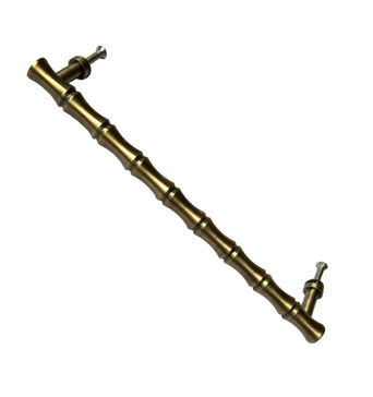 Bamboe messing kastgreep - Extra large