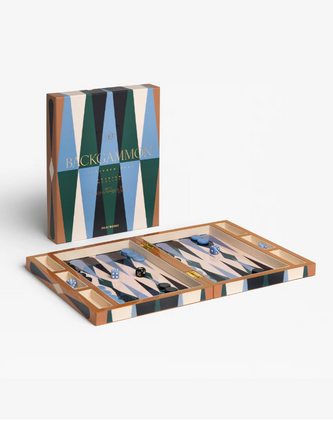 Lacquered Backgammon