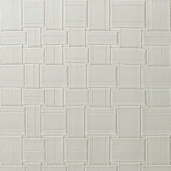 Behang Textura Weave Glazed White 31570A - ARTE