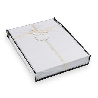 Hoeslaken Topmatras - Percal Katoen - Cloud White