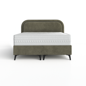 Grand hotel Hotelbed + geïntegreerde topper + Hoofdbord Grand Hotel