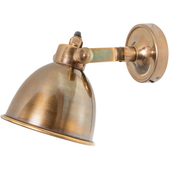 Wandlamp Maxim Antique Brass