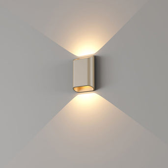 Wandlamp Diaz S Champagne